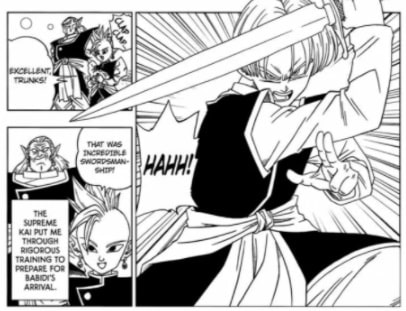 ¿Cual es la DIFERENCIA entre el MANGA y el ANIME de DRAGON BALL SUPER? 16 manga de trunsk entrenando con los kaioshin