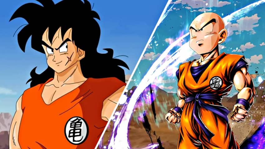 Asi se verian YAMCHA y KRILIN convertidos en SUPER SAIYAJIN 4 3 krilin