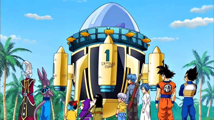 ¿Cuantos tipos de viajes en el TIEMPO existe en DRAGON BALL? 1 maquina-del-tiempo
