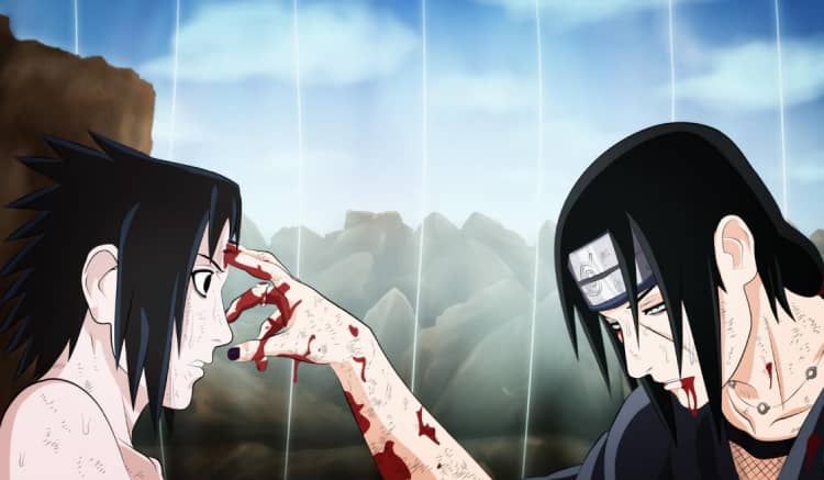 itachi y sasuke