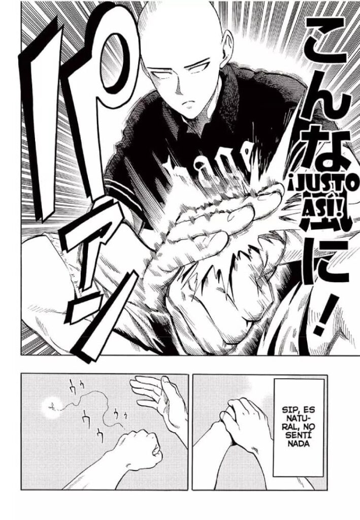 one punch man manga capitulo 5 pagina 4