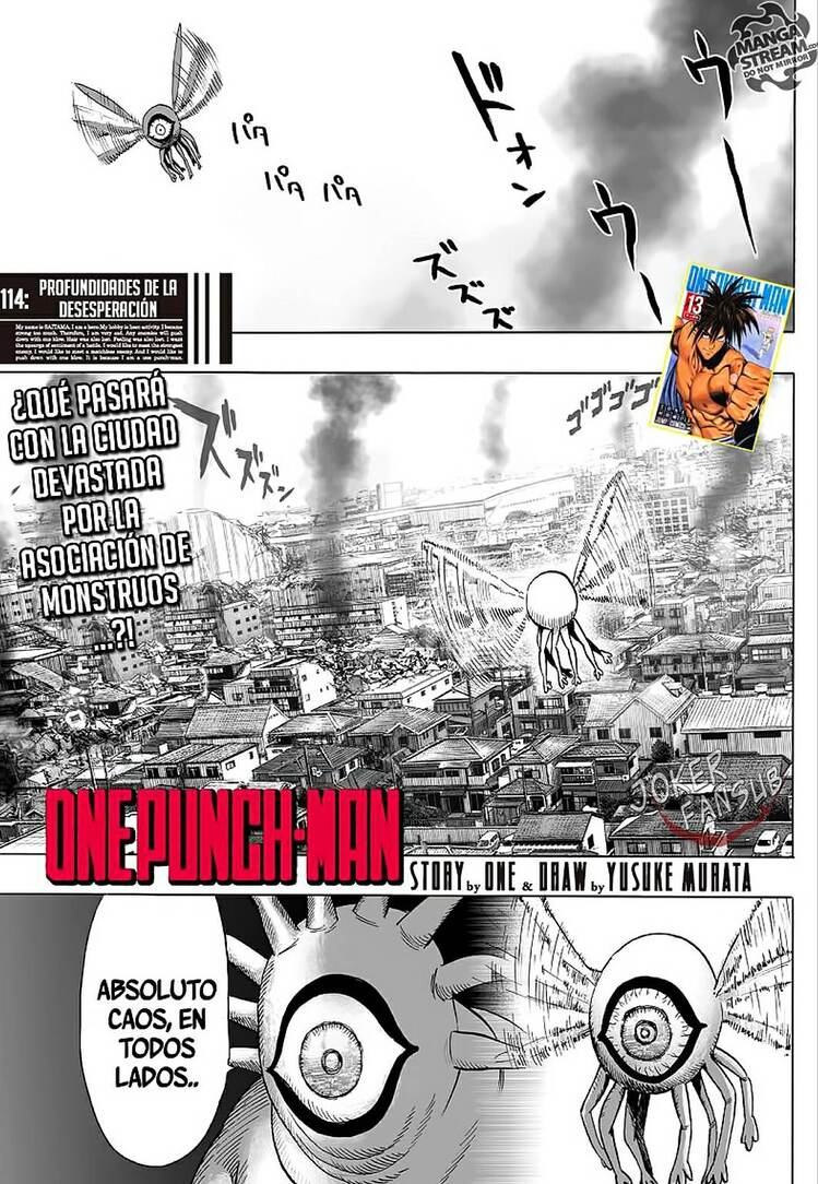one punch man manga 114