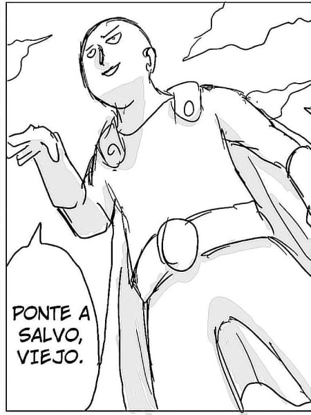 calvo con capa webcomic