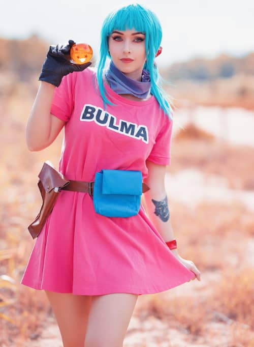 TOP 17 MEJORES COSPLAY DE BULMA 7 el mejor cosplay de bulma