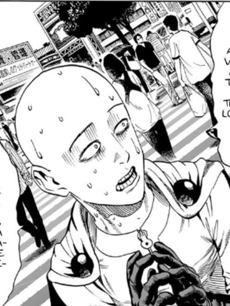 saitama asustado