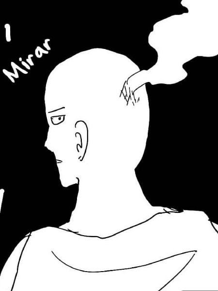 saitama en el webcomic
