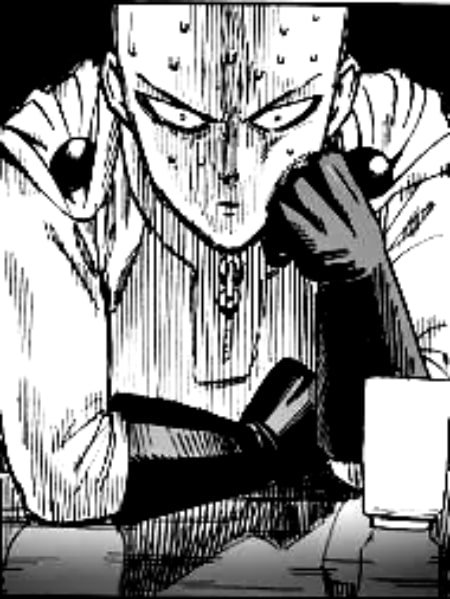 saitama pensativo