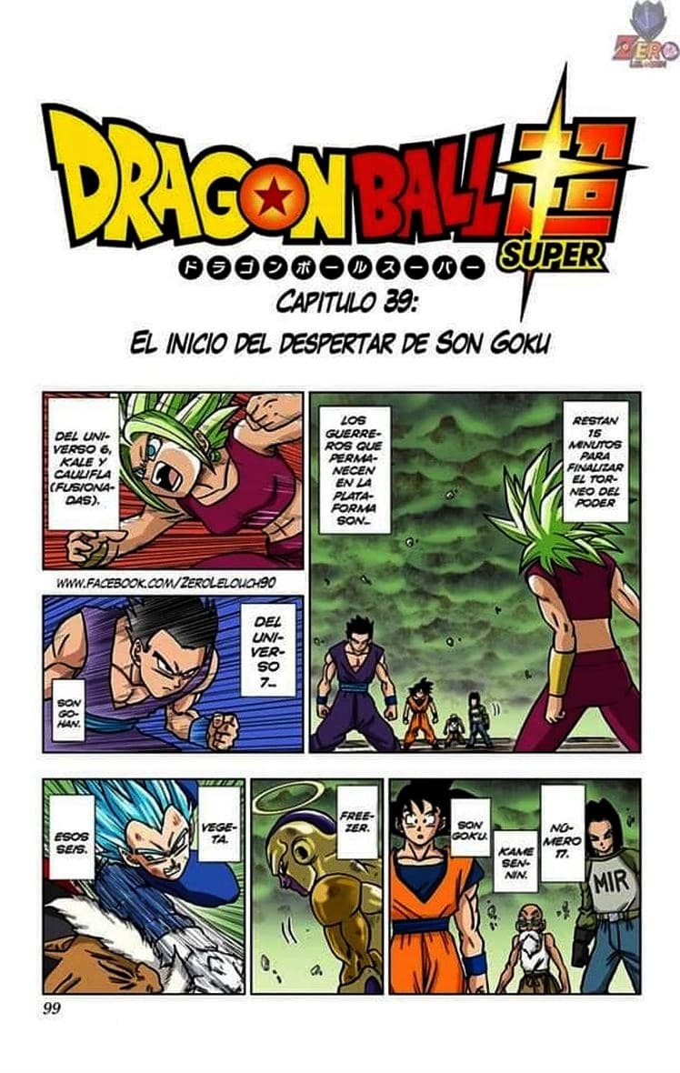 dragon ball super manga 39