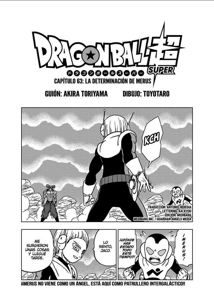 dragon ball super manga 63