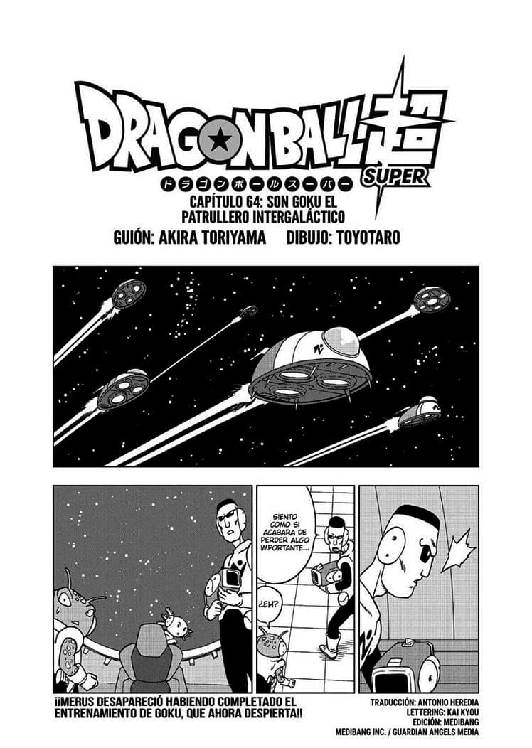 dragon ball super manga 64