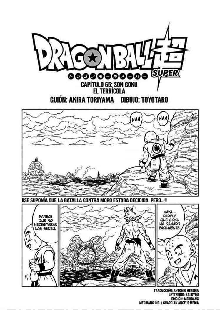 dragon ball super manga 65