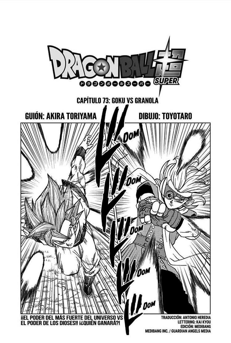 dragon ball super manga 73