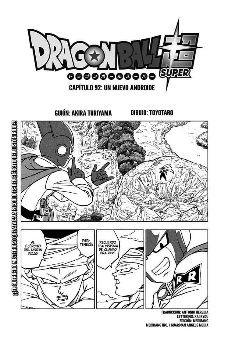 dragon ball super manga 92