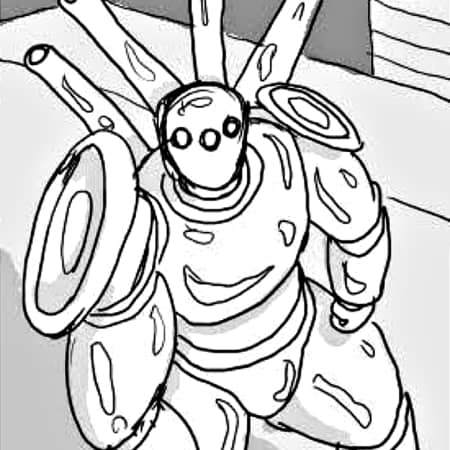 ONE PUNCH MAN WEBCOMIC 7 metal knight webcomic