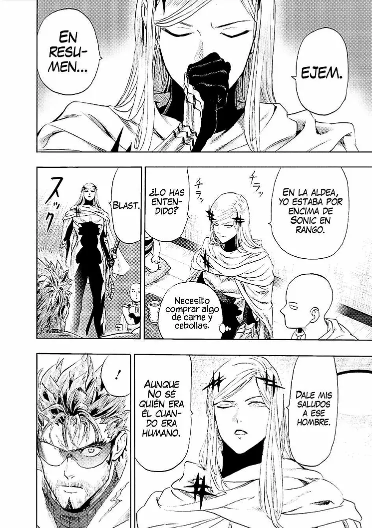 ONE PUNCH MAN MANGA 242 COMPLETO ONLINE 2 redibujo one punch man manga 242 1