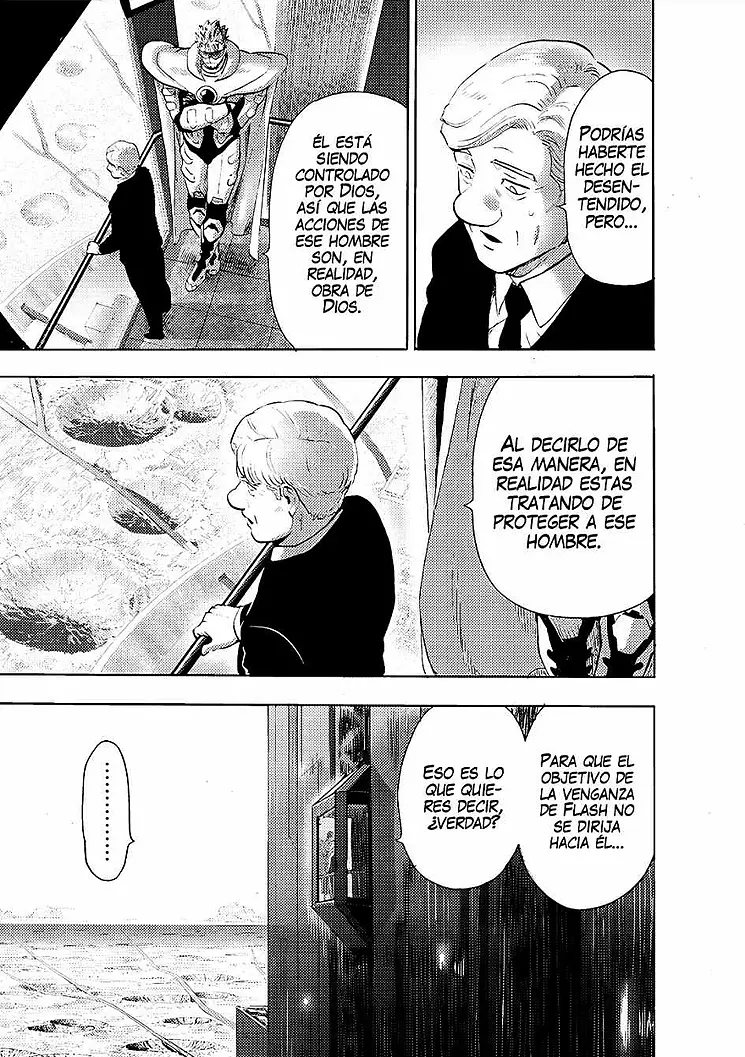 ONE PUNCH MAN MANGA 242 COMPLETO ONLINE 5 redibujo one punch man manga 242 4