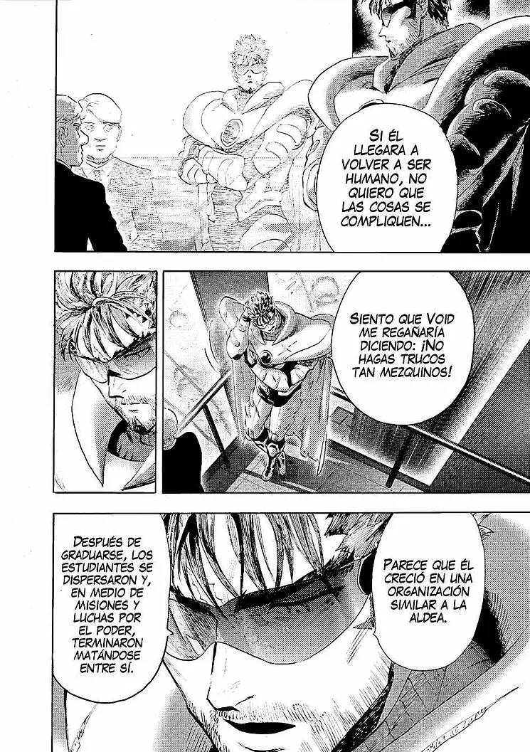 ONE PUNCH MAN MANGA 242 COMPLETO ONLINE 6 redibujo one punch man manga 242 5