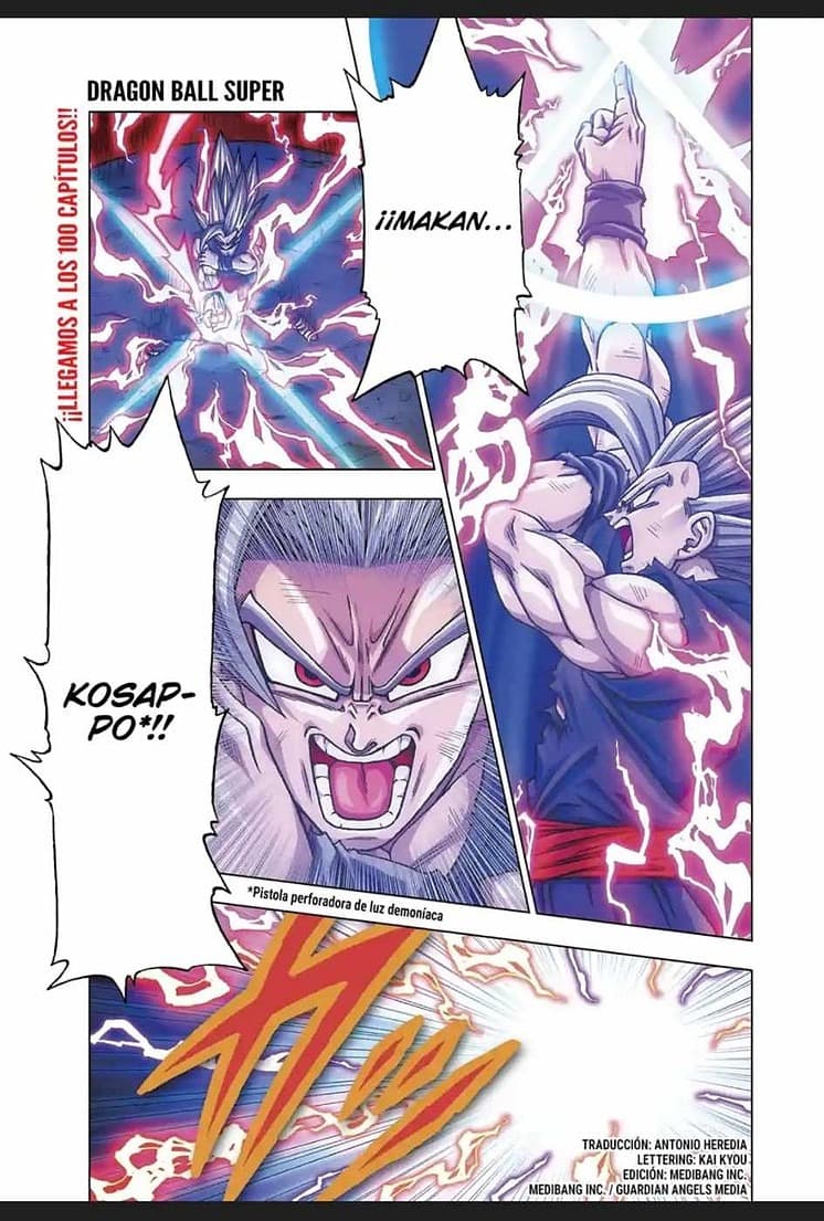dragon ball super manga 100