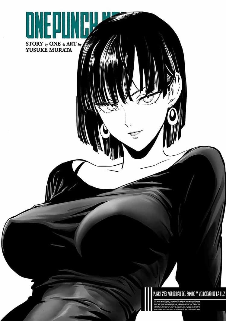 one punch man manga 243 redibujo