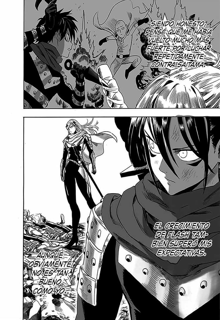 one punch man manga 245 redibujo 1