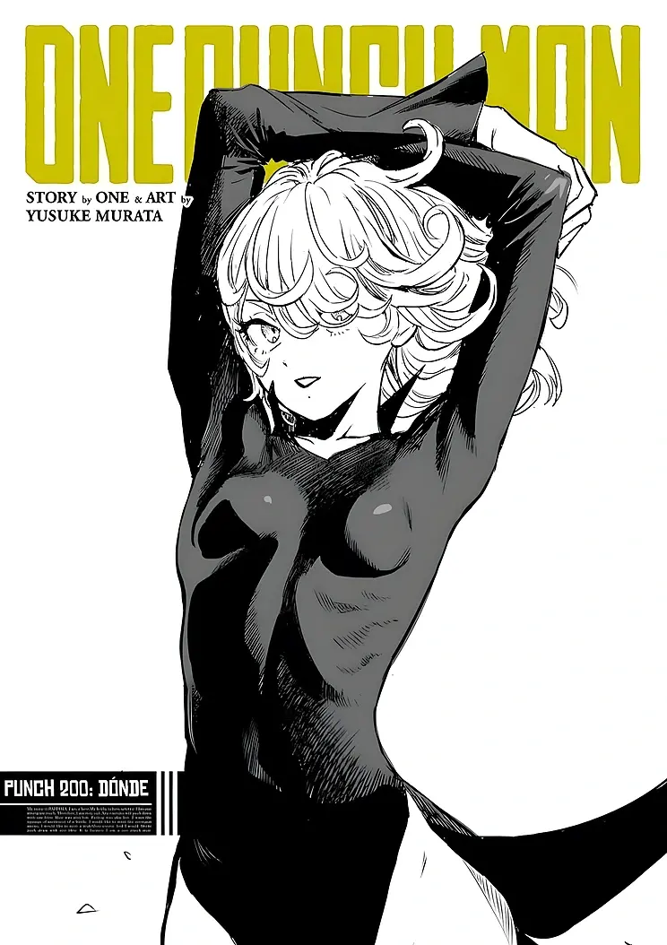 ONE PUNCH MAN MANGA 245 COMPLETO ONLINE 1 redibujo one punch man manga 245