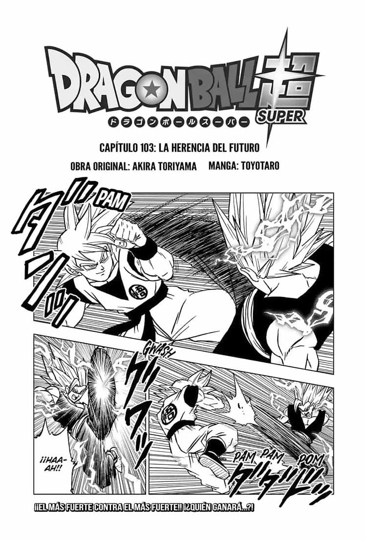 dragon ball super manga 103