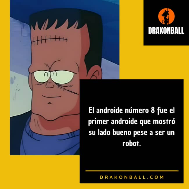 CURIOSIDADES del ANDROIDE 8 4 curiosidades de androide 8