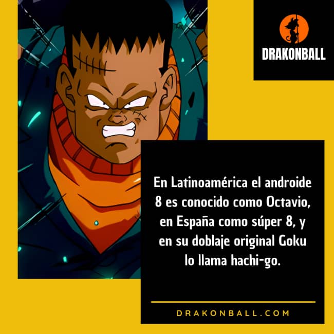 CURIOSIDADES del ANDROIDE 8 3 curiosidades del androide 8 dragon ball