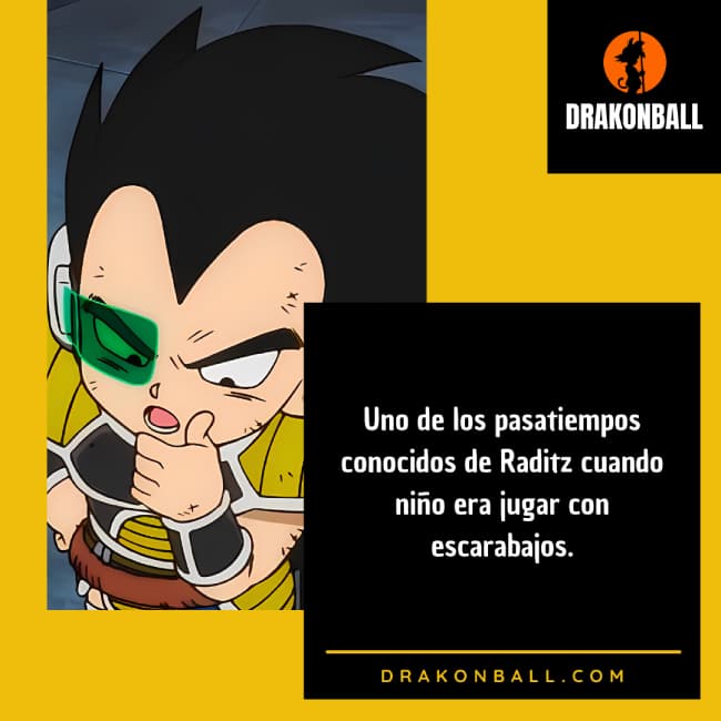 CURIOSIDADES de RADITZ 4 raditz curiosidades
