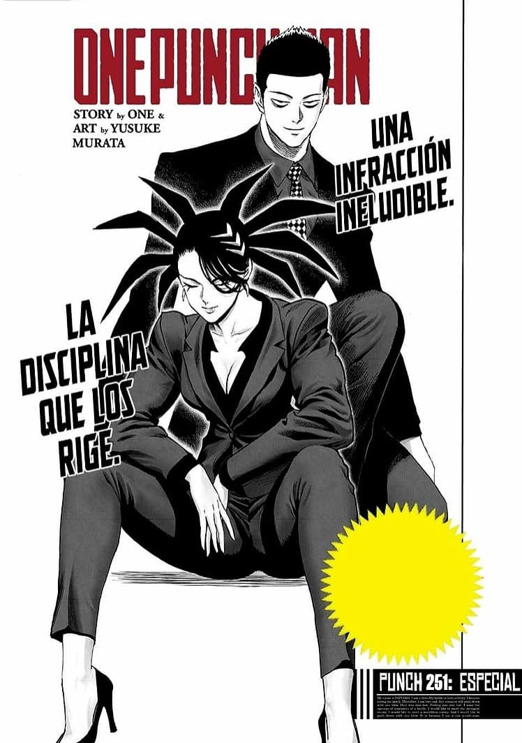 ONE PUNCH MAN MANGA 251 COMPLETO ONLINE 1 one punch man manga 251