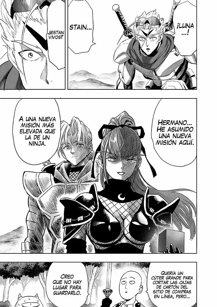 ONE PUNCH MAN MANGA 255 PRIMER DIBUJO 15 one punch man manga 255 14