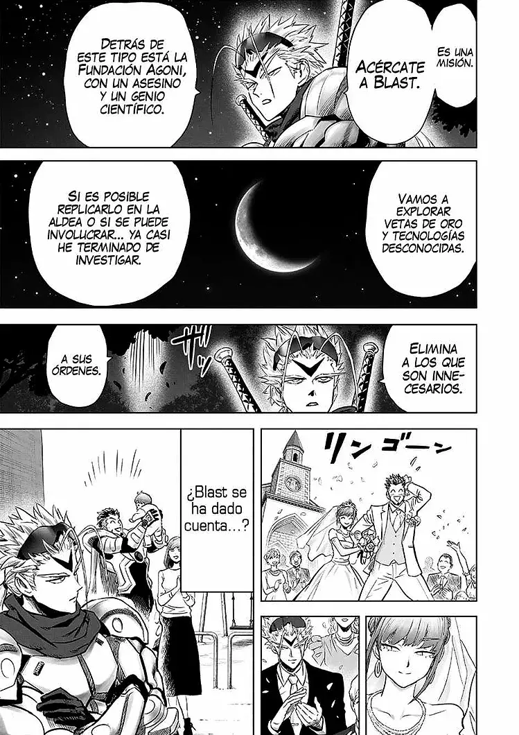 ONE PUNCH MAN MANGA 255 PRIMER DIBUJO 9 one punch man manga 255 8