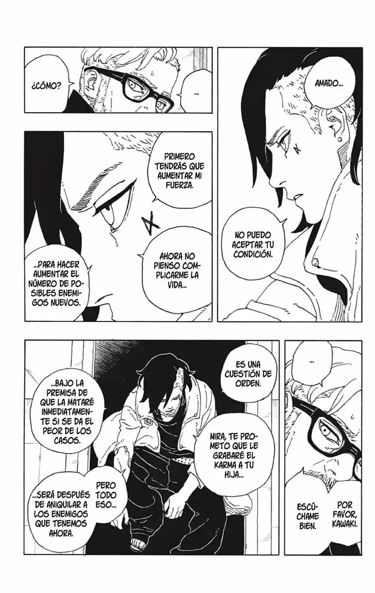 BORUTO MANGA 98 COMPLETO ONLINE 24 boruto manga 98 23
