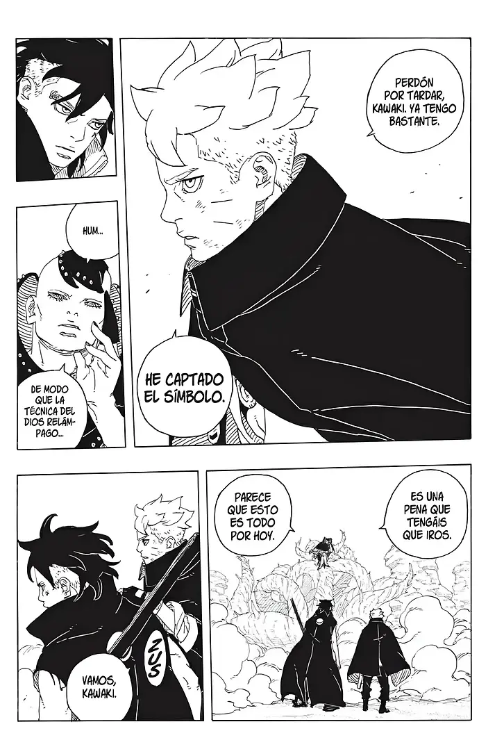 BORUTO MANGA 104 COMPLETO ONLINE 30 boruto manga 104 29