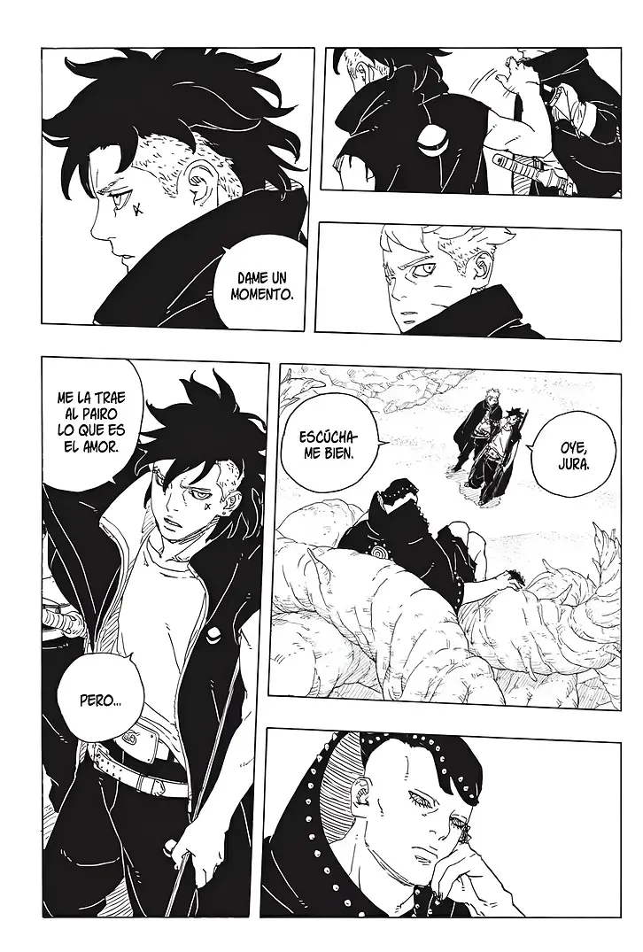 BORUTO MANGA 104 COMPLETO ONLINE 31 boruto manga 104 30