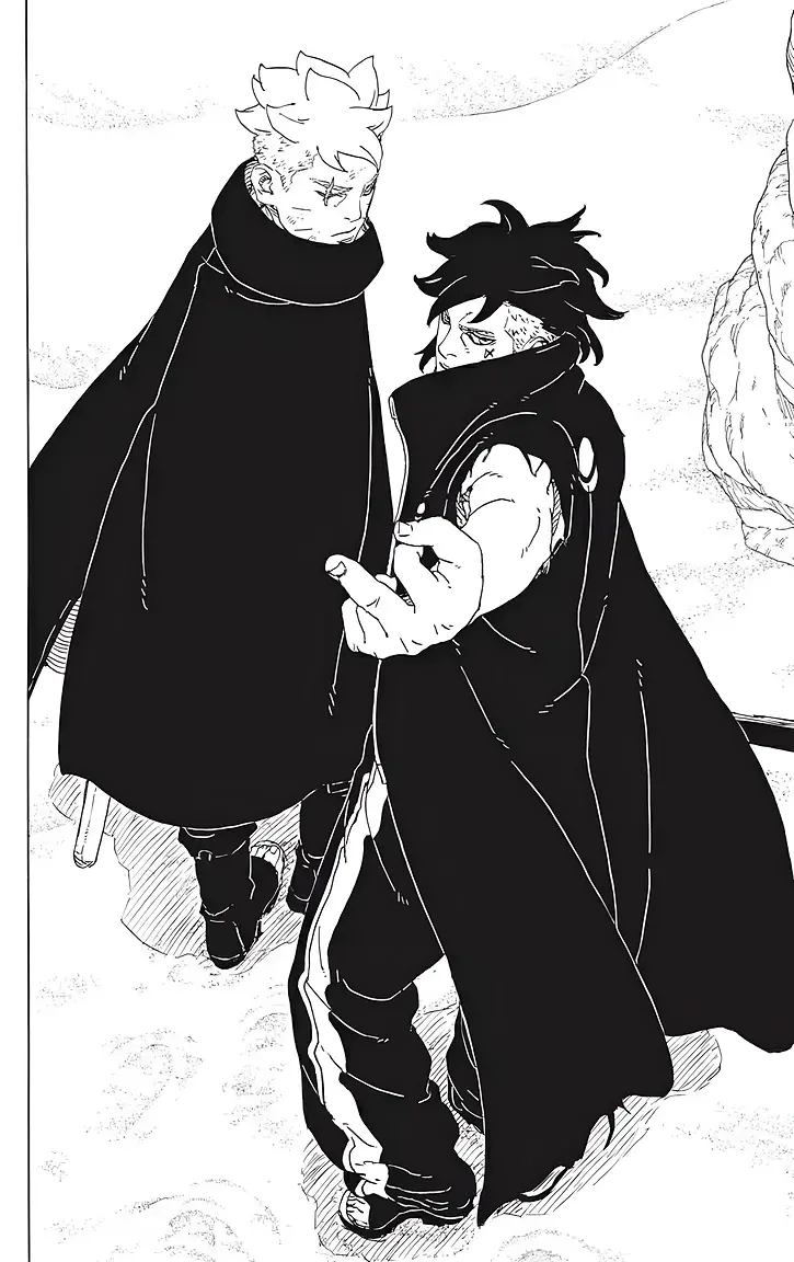 BORUTO MANGA 104 COMPLETO ONLINE 34 boruto manga 104 33