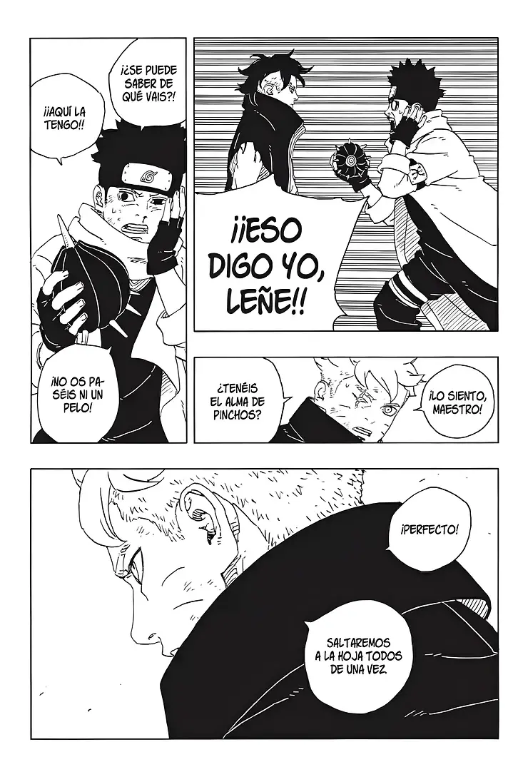 BORUTO MANGA 104 COMPLETO ONLINE 37 boruto manga 104 36