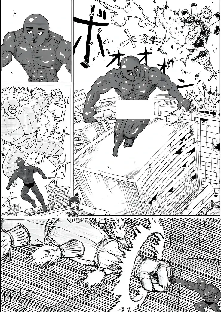 ONE PUNCH MAN WEBCOMIC 155 COMPLETO ONLINE 10 one punch man webcomic 155 10