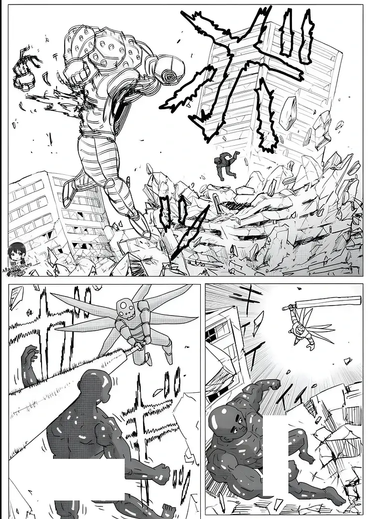 ONE PUNCH MAN WEBCOMIC 155 COMPLETO ONLINE 11 one punch man webcomic 155 11