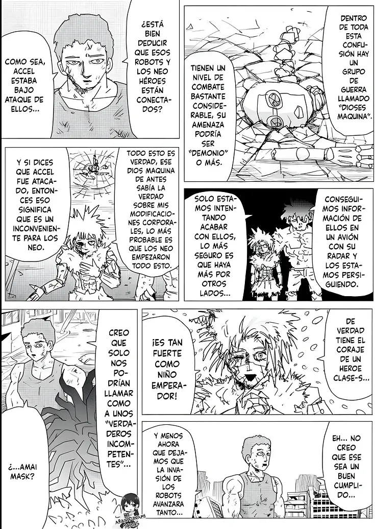 ONE PUNCH MAN WEBCOMIC 155 COMPLETO ONLINE 8 one punch man webcomic 155 8
