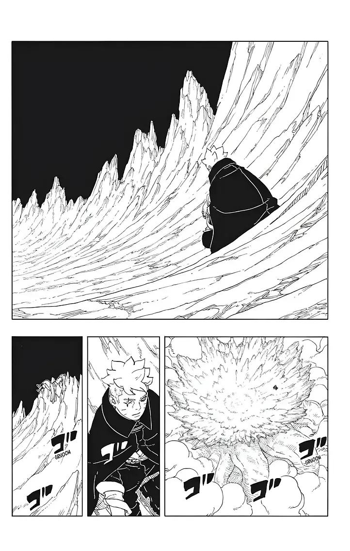BORUTO MANGA 105 COMPLETO ONLINE 35 boruto manga 105 34
